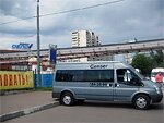 Бесплатный автобус Genser в пункт аренды автомобилей АрендаАвто-твр на ул.Добролюбова